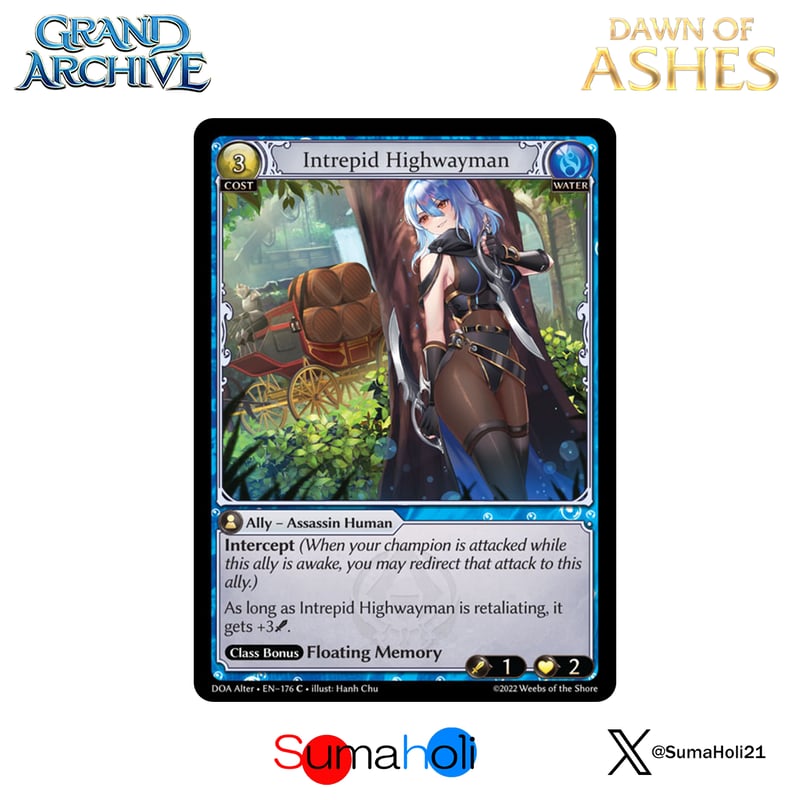 状態A】Grand ArchiveTCG『Intrepid Highwayman Foil』