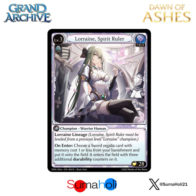 Grand Archive Ghosts of Pendragon 2枚 Grand Archive TCG added a new photo. - Grand Archive TCG
