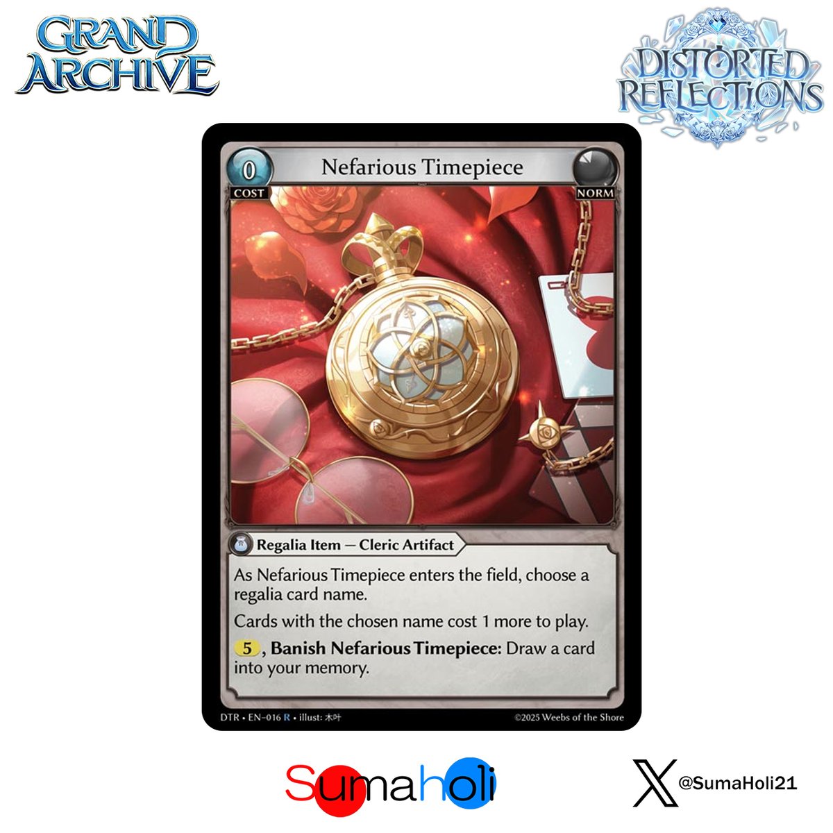 Grand ArchiveTCG『Nefarious Timepiece』Distorted