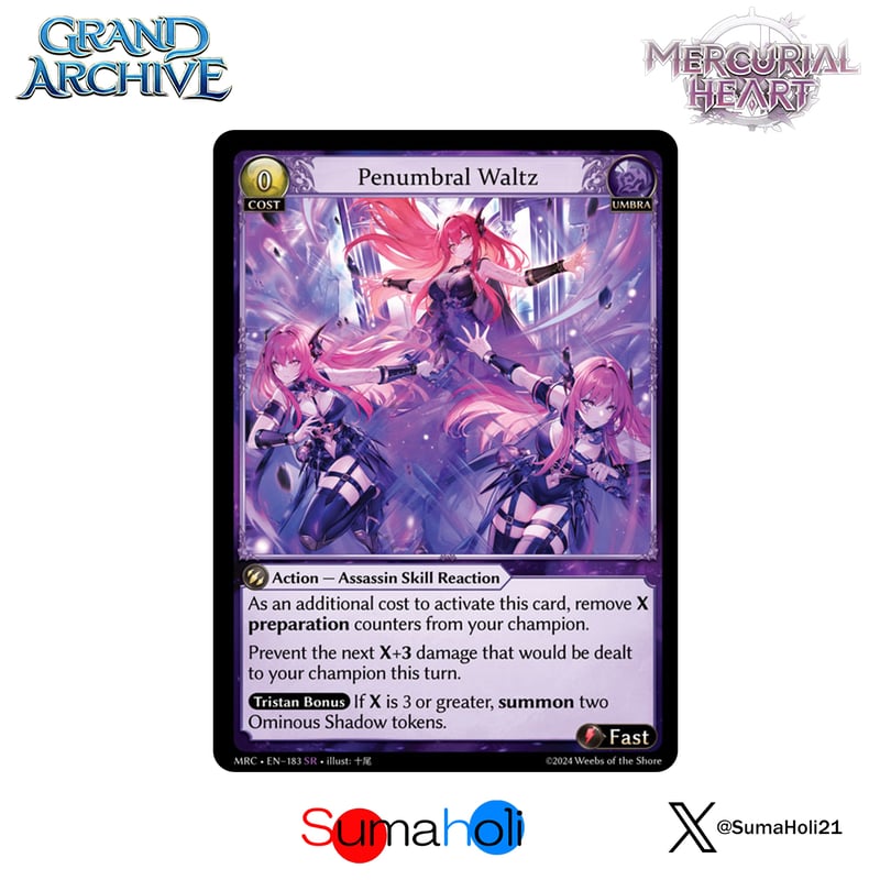 その他 Grand Archive TCG Penumbral Waltz CSR Woah, there is more than one Tristan?! Chase this beautiful