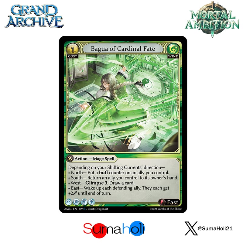 状態A】Grand ArchiveTCG『Bagua of Cardinal Fate Fo