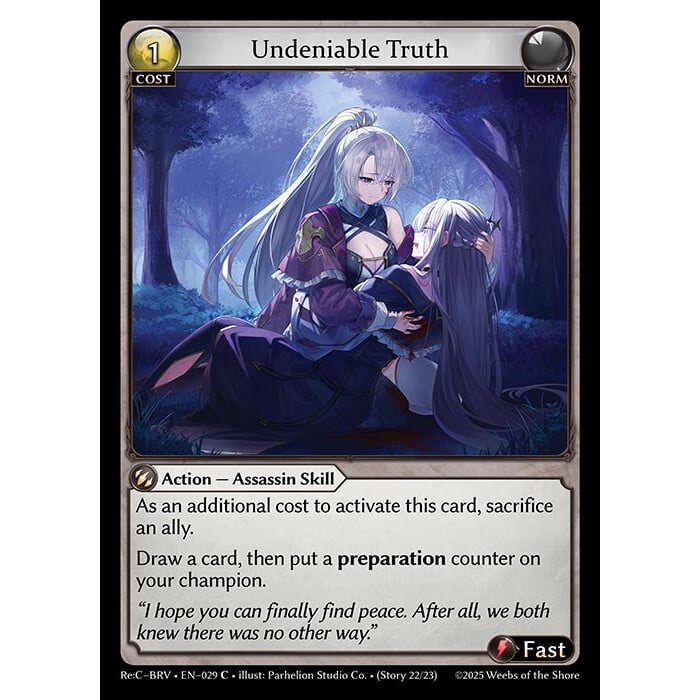 その他 Undeniable Truth(Promo) - Grand Archive 状態A】Grand ArchiveTCG『Undeniable Truth』Phantom