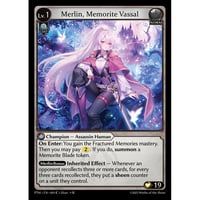 状態A】Grand ArchiveTCG『Merlin, Memorite Vassal』P