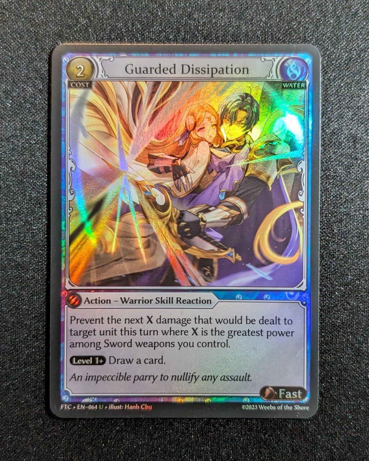 状態A】Grand ArchiveTCG 『Guarded Dissipation Foil