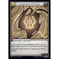 【Pantheon専用】Grand Archive『Lesser Boon of Proxia』.asphodel/paradise: Pantheon PRDPEN011<R>