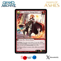 Grand ArchiveTCG『Arthur, Young Heir』Dawn of Ashes Alter Edition