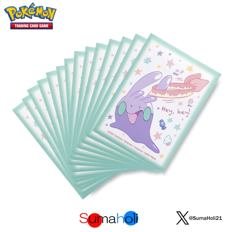ポケモンカードゲーム　スリーブ　デッキシールド　ヌメラだもの We're Goomy(ヌメラだもの。) スリーブ 65枚入り | 海外版