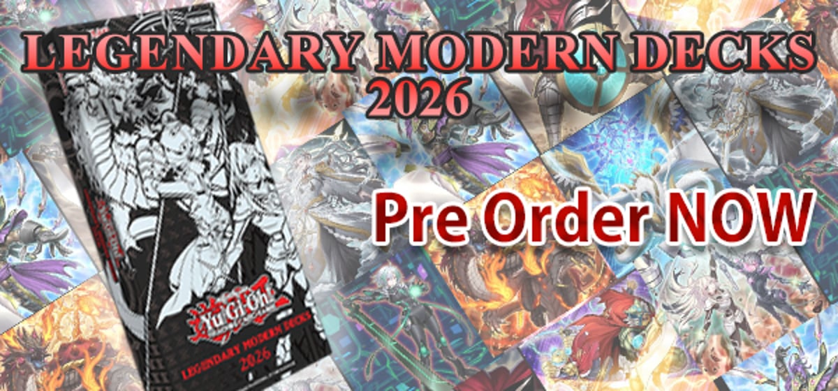 遊戯王新弾「Legendary Modern Decks 2026」予約受付スタート | 海外