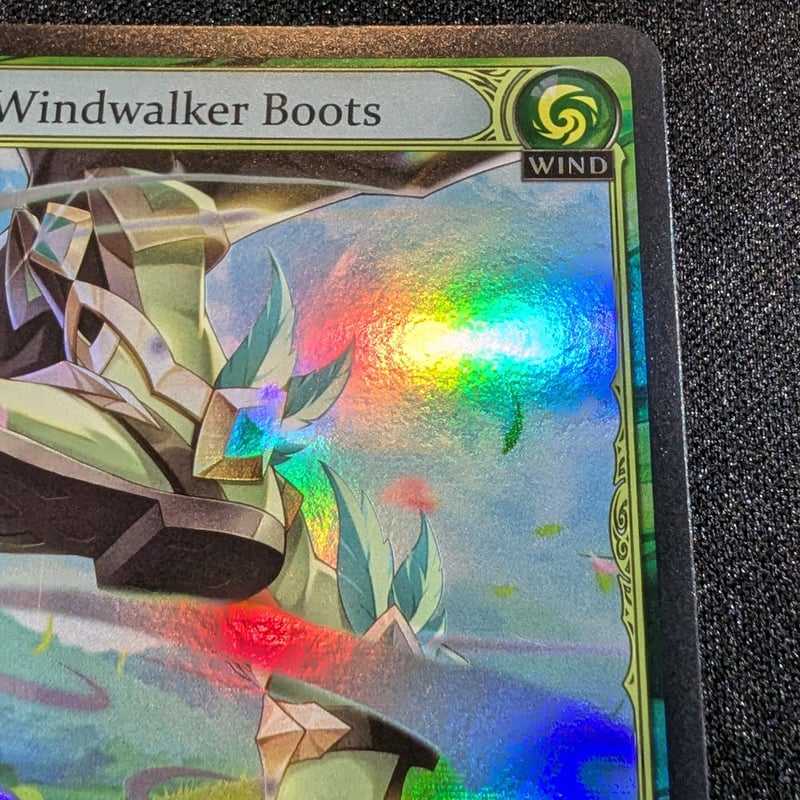 状態B】Grand ArchiveTCG 『Windwalker Boots Foil』 F