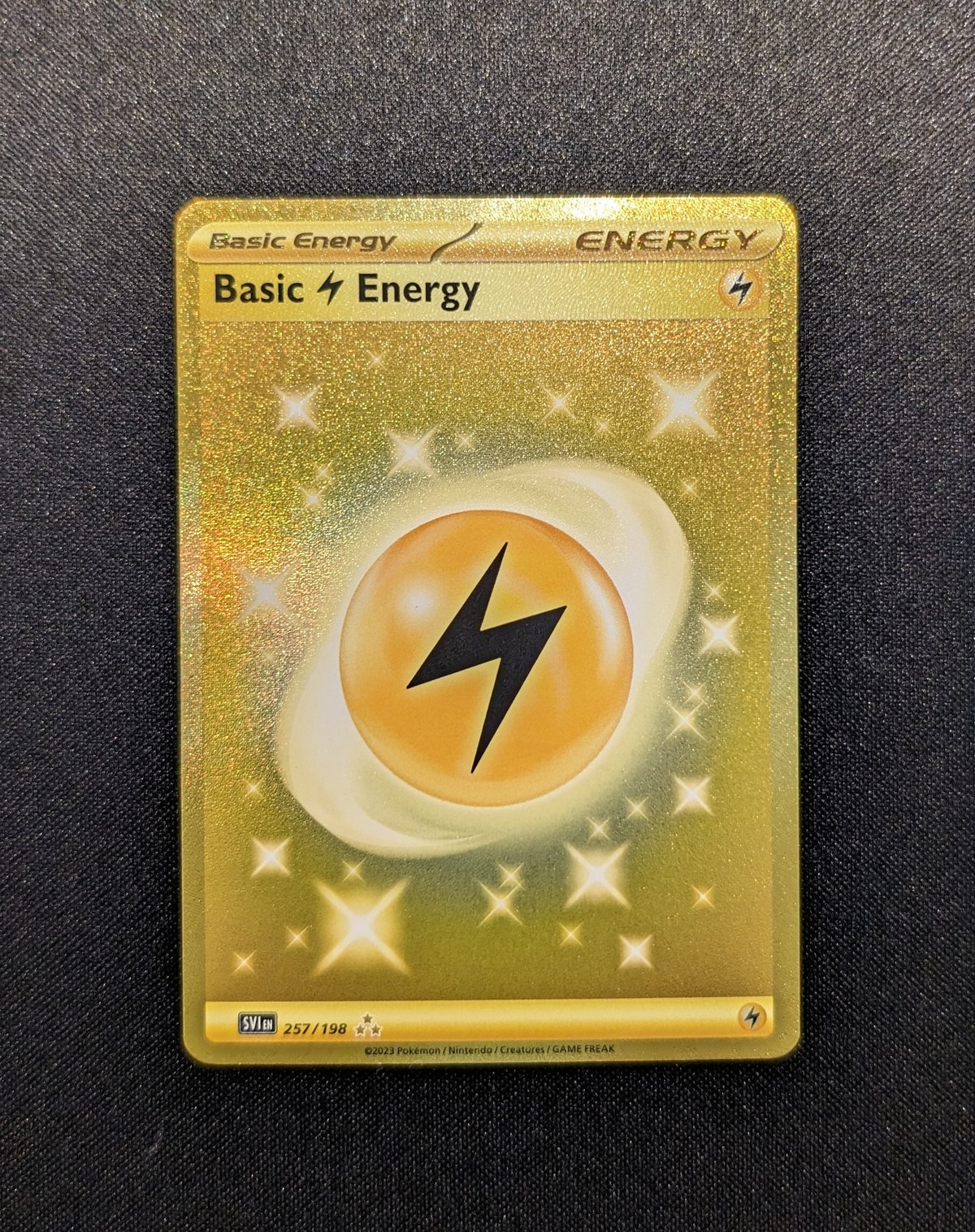 【最終値下げ】ポケモンカード　基本雷エネルギー ur ７枚　バイオレットex 基本雷エネルギー UR [バイオレットex] SV1V 108/078 買取