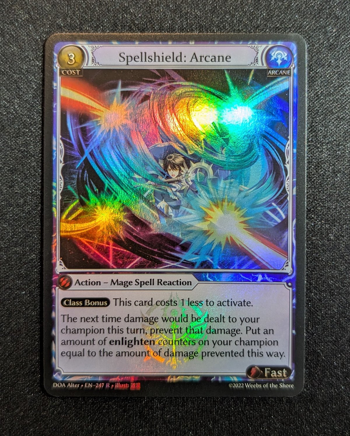 状態A】Grand ArchiveTCG『Spellshield: Arcane Foil』