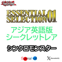 アジア英語版 Essential Selection 01 シークレットレア シンクロモンスター各種