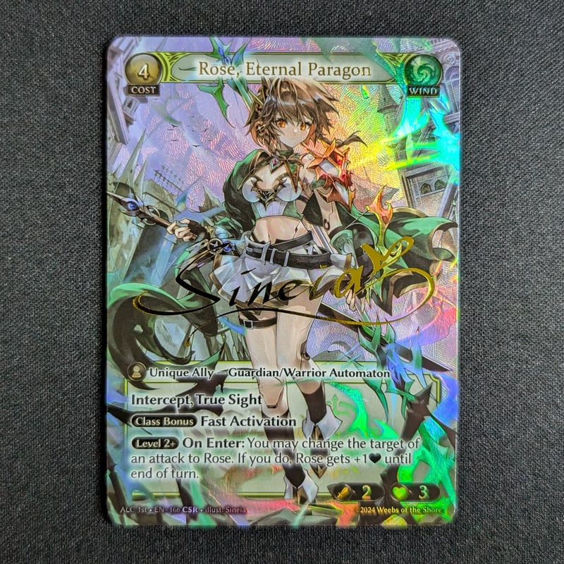 状態A】Grand ArchiveTCG 『Rose, Eternal Paragon CS