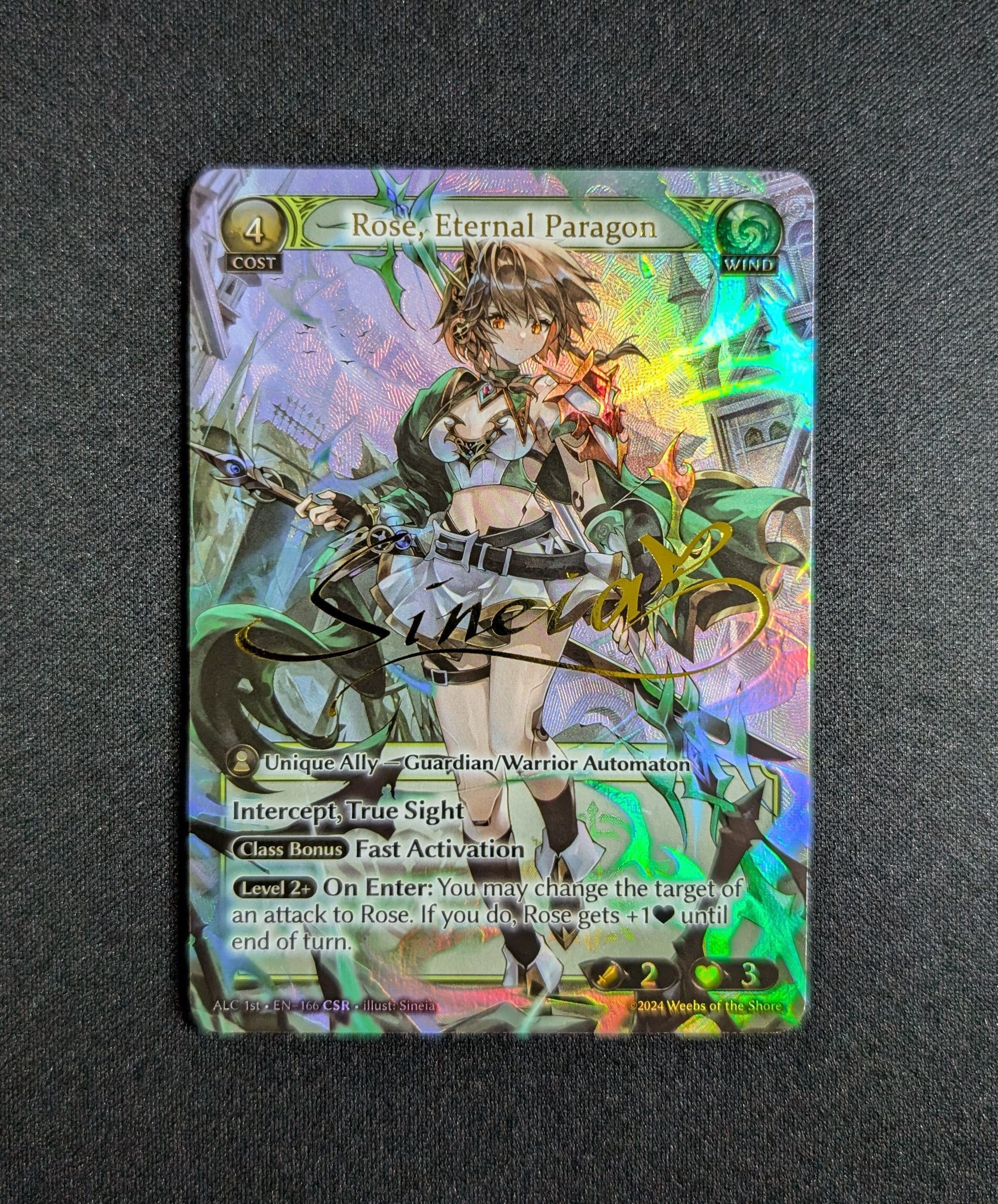状態A】Grand ArchiveTCG 『Rose, Eternal Paragon CS