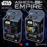 STAR WARS UNLIMITED 『Ashes of the Empire』 Spotlight Deck Luke Skywalker/Emperor Palpatine