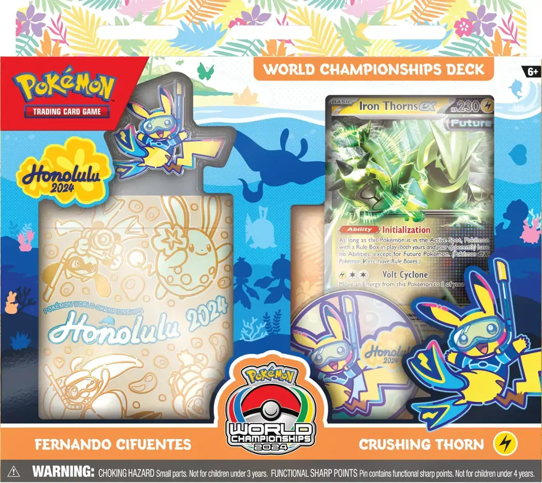 ポケモンカード 2024 ワールドチャンピオンシップ デッキ　海外版 ポケモンカードゲーム 2024 World Championships Deck 各種 | 海