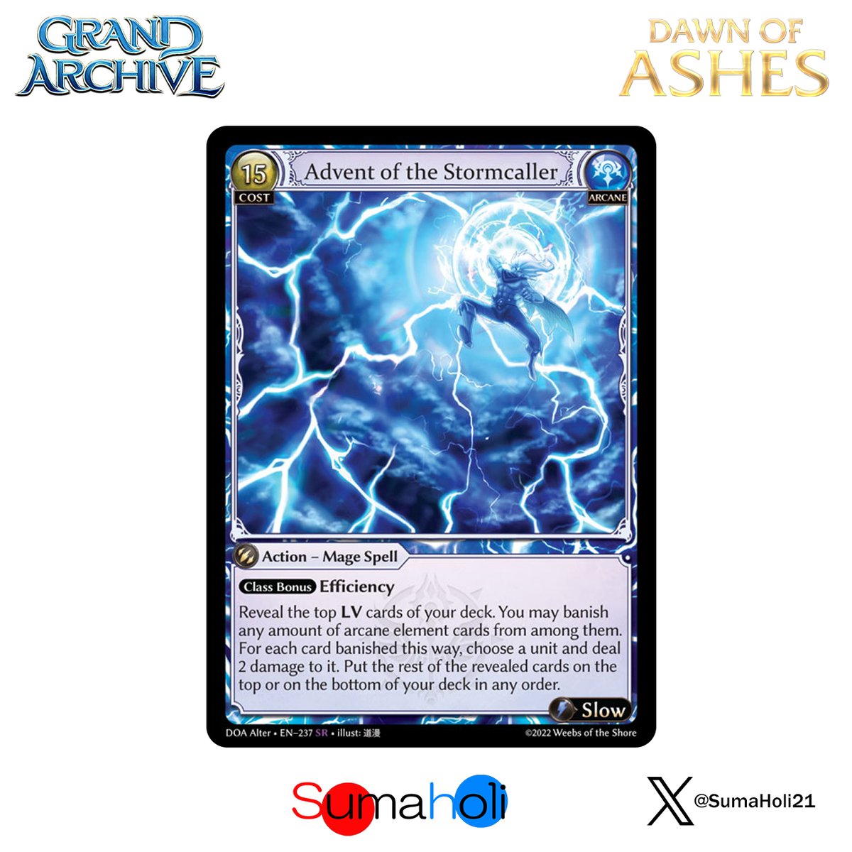 Grand ArchiveTCG『Advent of the Stormcaller』Dawn