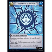 【Pantheon専用】Grand Archive『Lesser Boon of Fractals』.asphodel/paradise: Pantheon PRDPEN007<R>