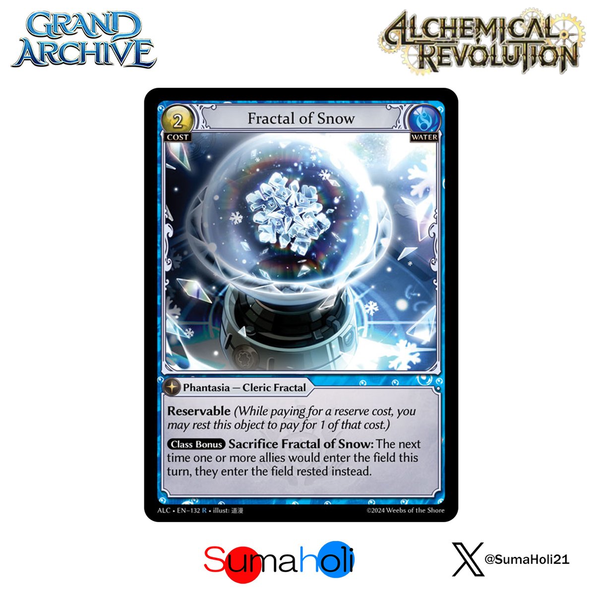 Grand ArchiveTCG『Fractal of Snow』Alchemical Rev