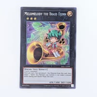 【状態A】 遊戯王 Essential Selection 02 管魔人メロメロメロディ(Melomelody the Brass Djinn) ES02-AE058 シークレットレア