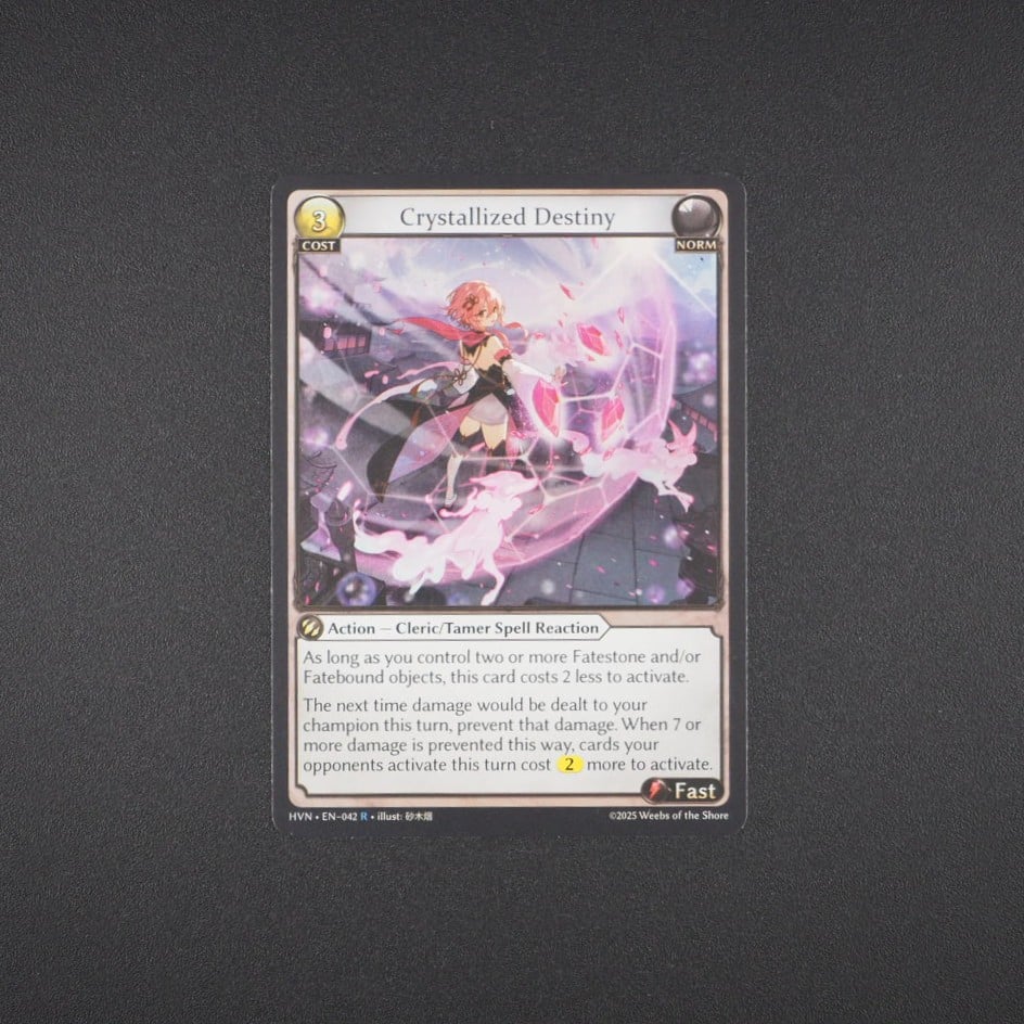 その他 Crystallized Destiny CPR Grand Archive 状態A】Grand ArchiveTCG『Crystallized Destiny Foil