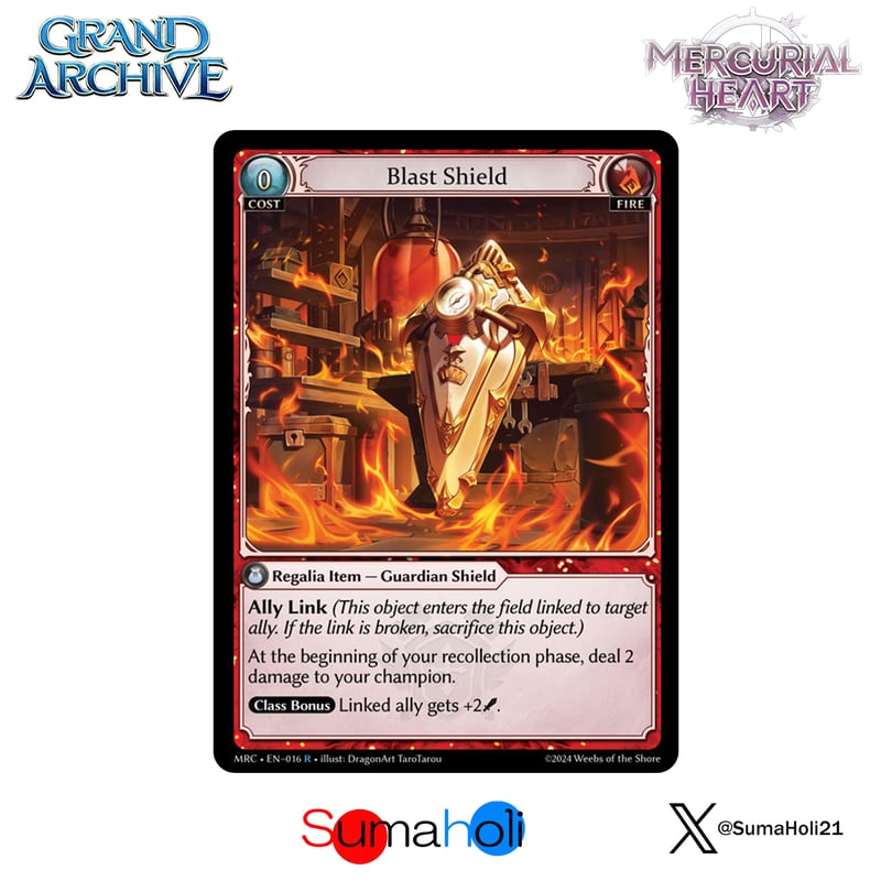 その他 Grand Archive Mercurial Heart Foil GRAND ARCHIVE TCG