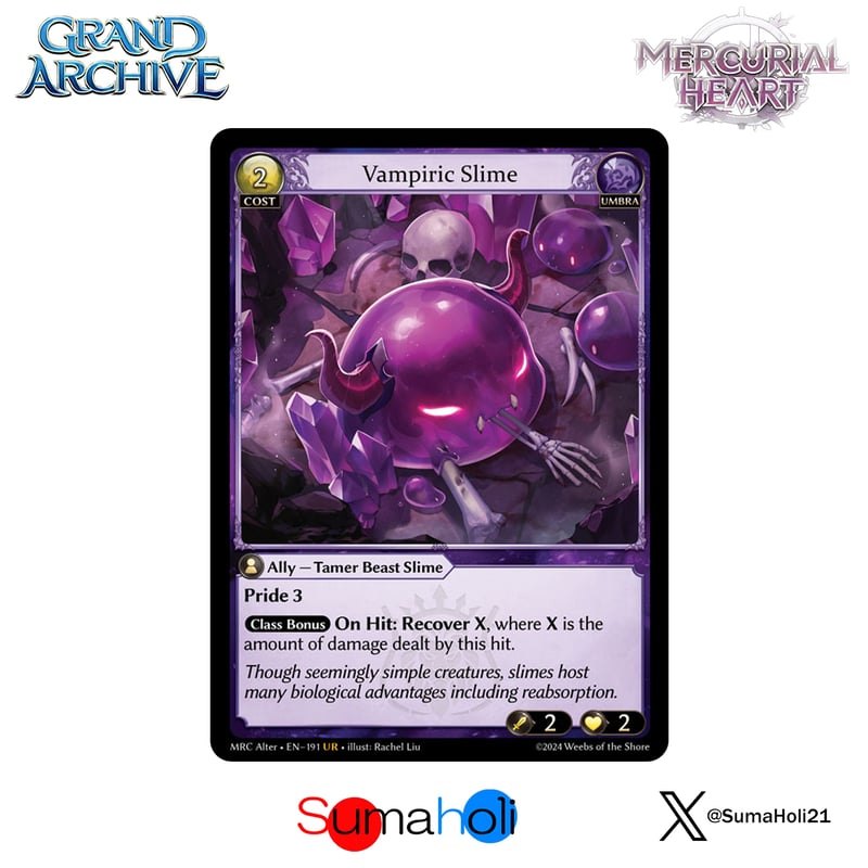 Grand ArchiveTCG『Vampiric Slime』Mercurial Heart