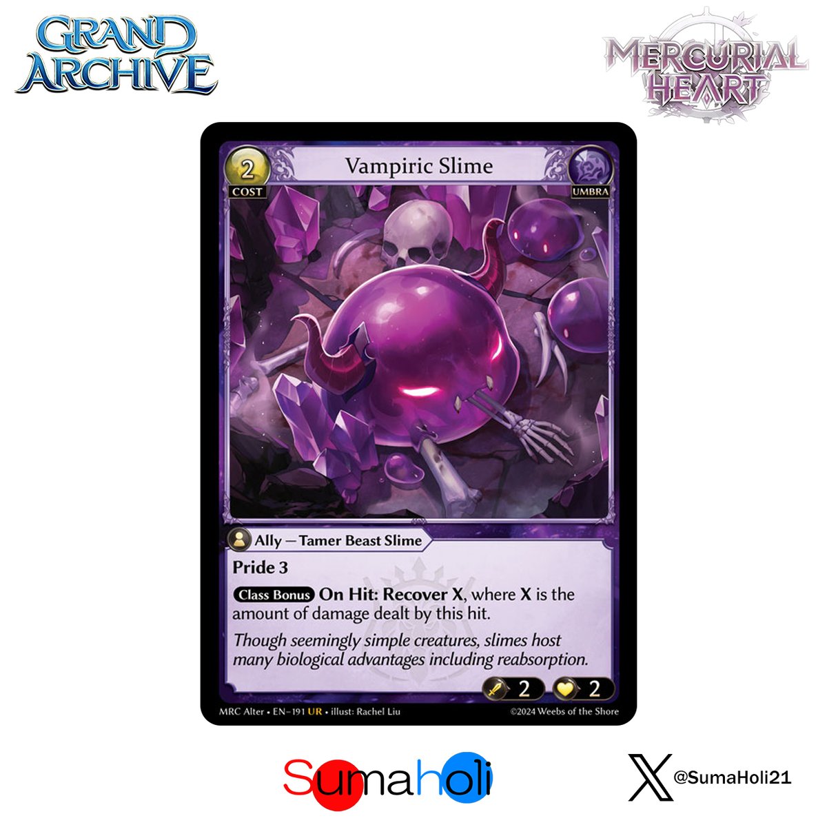 Grand ArchiveTCG『Vampiric Slime』Mercurial Heart