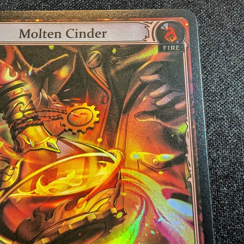 状態A】Grand ArchiveTCG『Molten Cinder Foil』Mercur