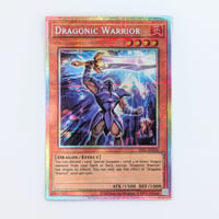 【状態A】 遊戯王 Essential Selection 02 ドラゴニック・ウォリアー(Dragonic Warrior) ES02-AE034 プリズマティックシークレットレア