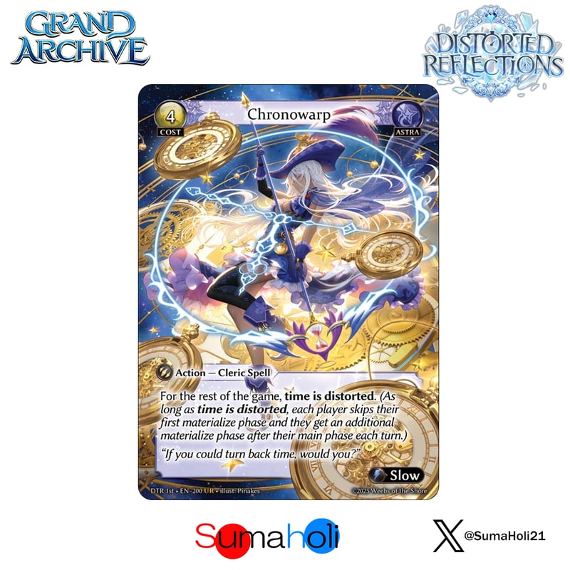 Grand ArchiveTCG『Chronowarp』Distorted Reflectio