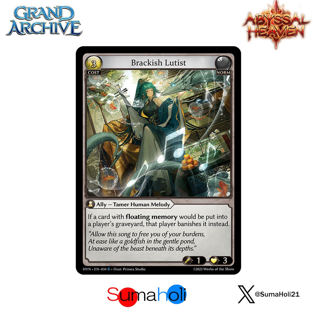 Grand ArchiveTCG『Brackish Lutist』Abyssal Heaven