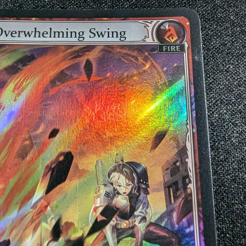状態A】Grand ArchiveTCG 『Overwhelming Swing Foil』