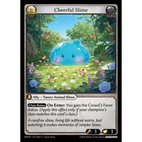 【Pantheon専用】【状態A】Grand ArchiveTCG『Cheerful Slime』Radiant Origins RDOPEN004 <U>