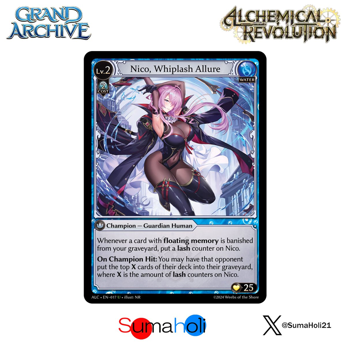 その他 Grand Archive Nico Whiplash Allure (CSR) Nico, Whiplash Allure - Alchemical Revolution - Grand