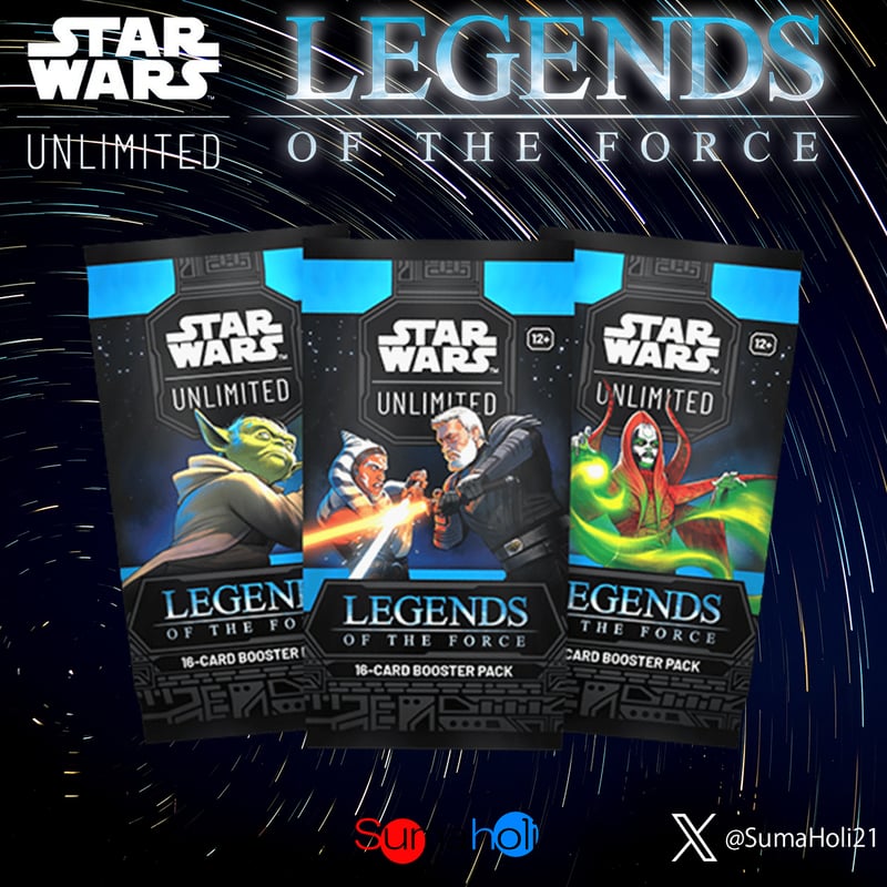 スターウォーズカードブースターパック30パック STAR WARS UNLIMITED 『Legends of the Force』 ブースタ