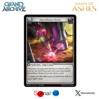 Grand ArchiveTCG『Surveillance Stone』Dawn of Ashes Alter Edition