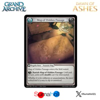 Grand ArchiveTCG『Map of Hidden Passage』Dawn of Ashes Alter Edition