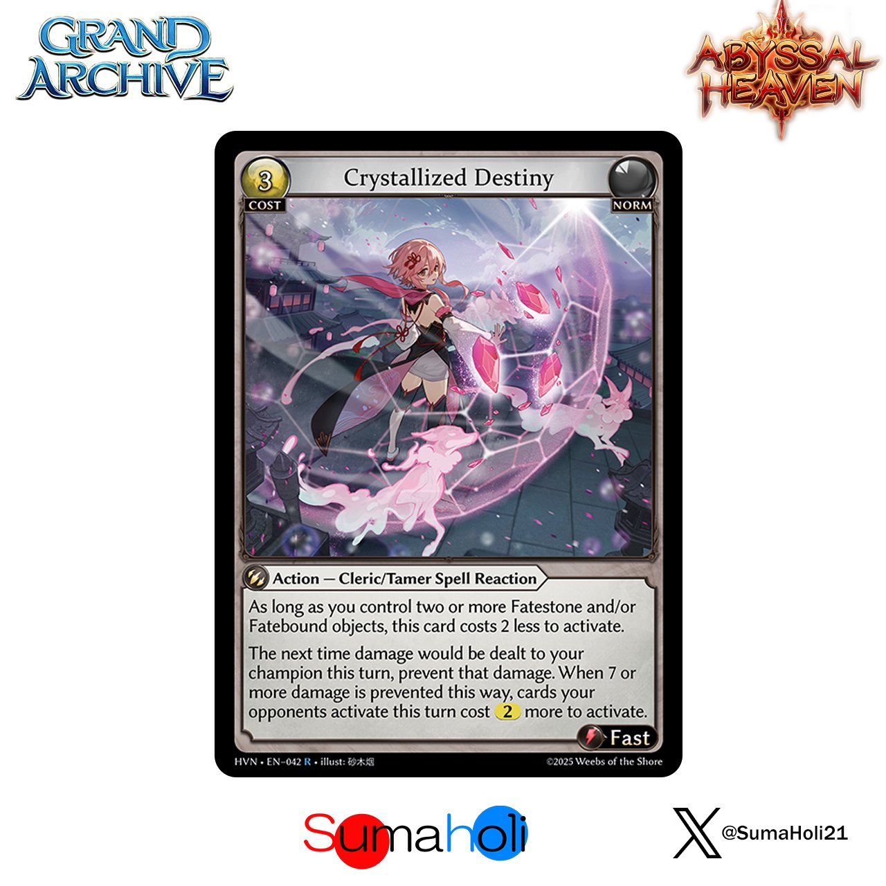 その他 grand archive Crystallized Destiny foil original