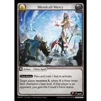 【Pantheon専用】【状態A】Grand ArchiveTCG『Mendcall Mercy』Radiant Origins Pantheon Decks RDOPDEN084 <U>