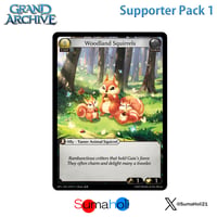 Grand ArchiveTCG『Woodland Squirrels』Supporter Pack 1