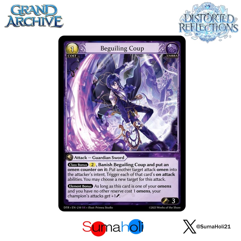 Grand ArchiveTCG『Beguiling Coup』Distorted Refle