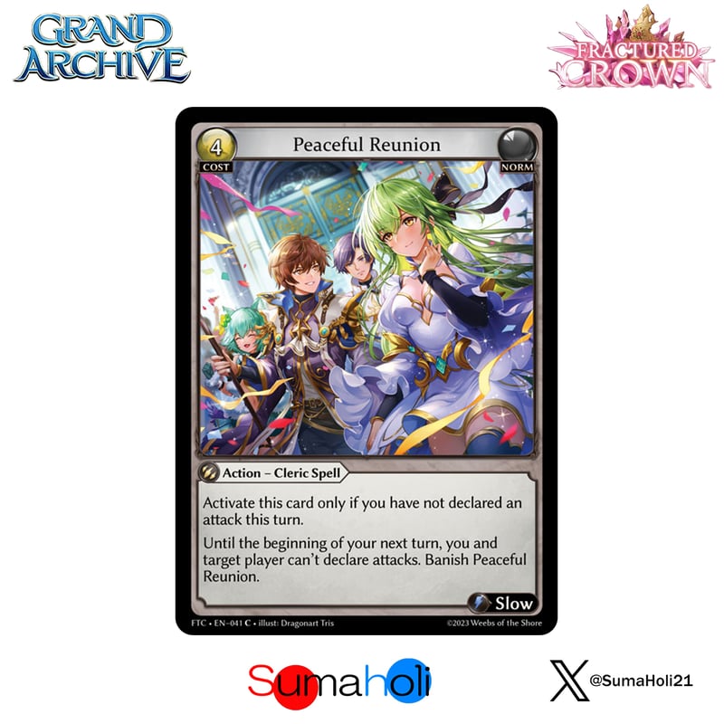 Grand ArchiveTCG『Peaceful Reunion』Fractured Cro
