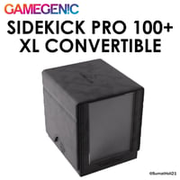 GAMEGENIC デッキボックス 『Sidekick Pro 100+ XL Convertible ブラック』