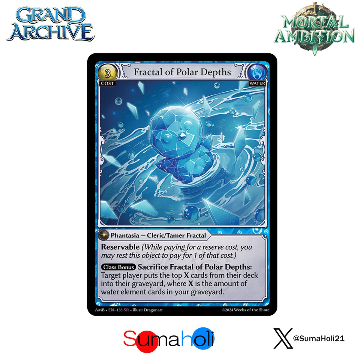 Grand ArchiveTCG『Fractal of Polar Depths』Mortal