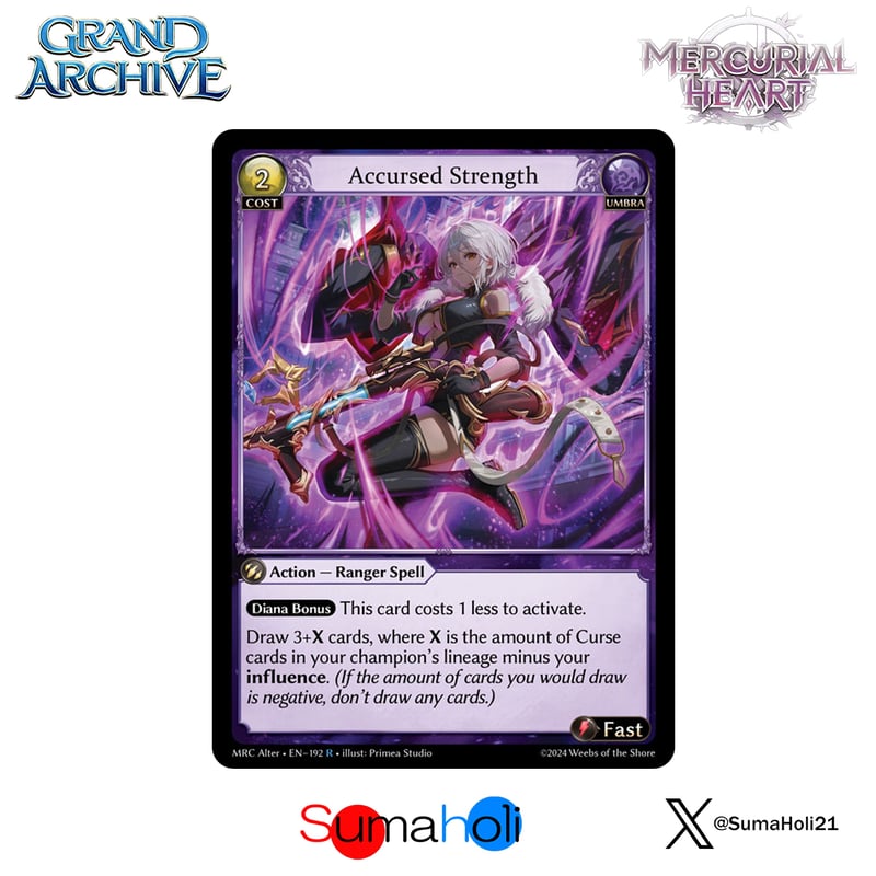 Grand ArchiveTCG『Accursed Strength』Mercurial He