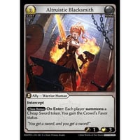 【Pantheon専用】【状態A】Grand ArchiveTCG『Altruistic Blacksmith』Radiant Origins Pantheon Decks  <R>