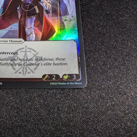 【状態B】Grand ArchiveTCG『Esteemed Knight Foil』Supporter Pack 1