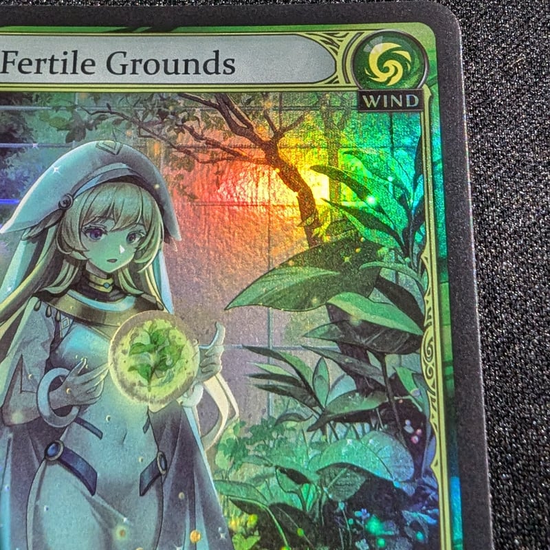 状態A】Grand ArchiveTCG 『Fertile Grounds Foil』 Al