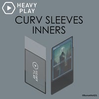 HEAVY PLAY CURV SLEEVES INNERS STANDARD 100 スタンダードサイズ 100枚入り